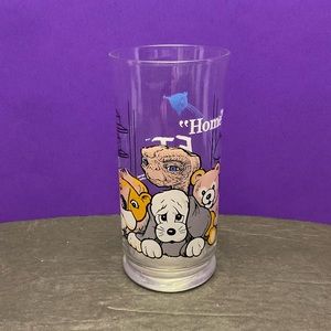 VINTAGE 1982 E.T. PIZZA HUT COLLECTIBLE GLASS
